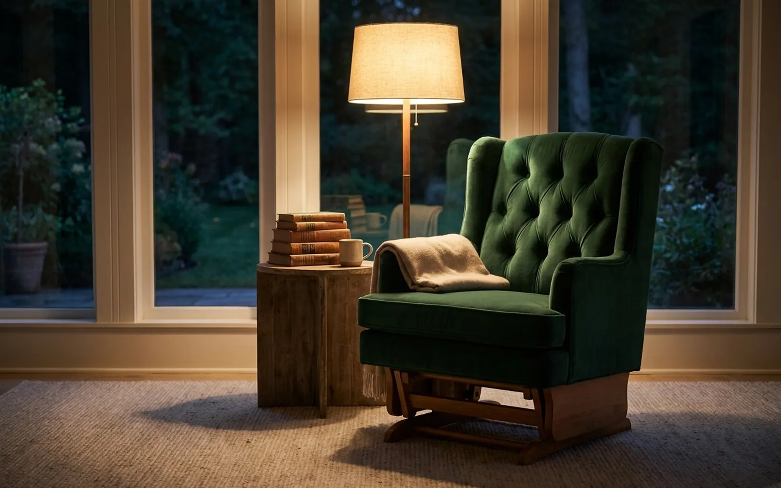Why a glider beats a regular armchair for new parents