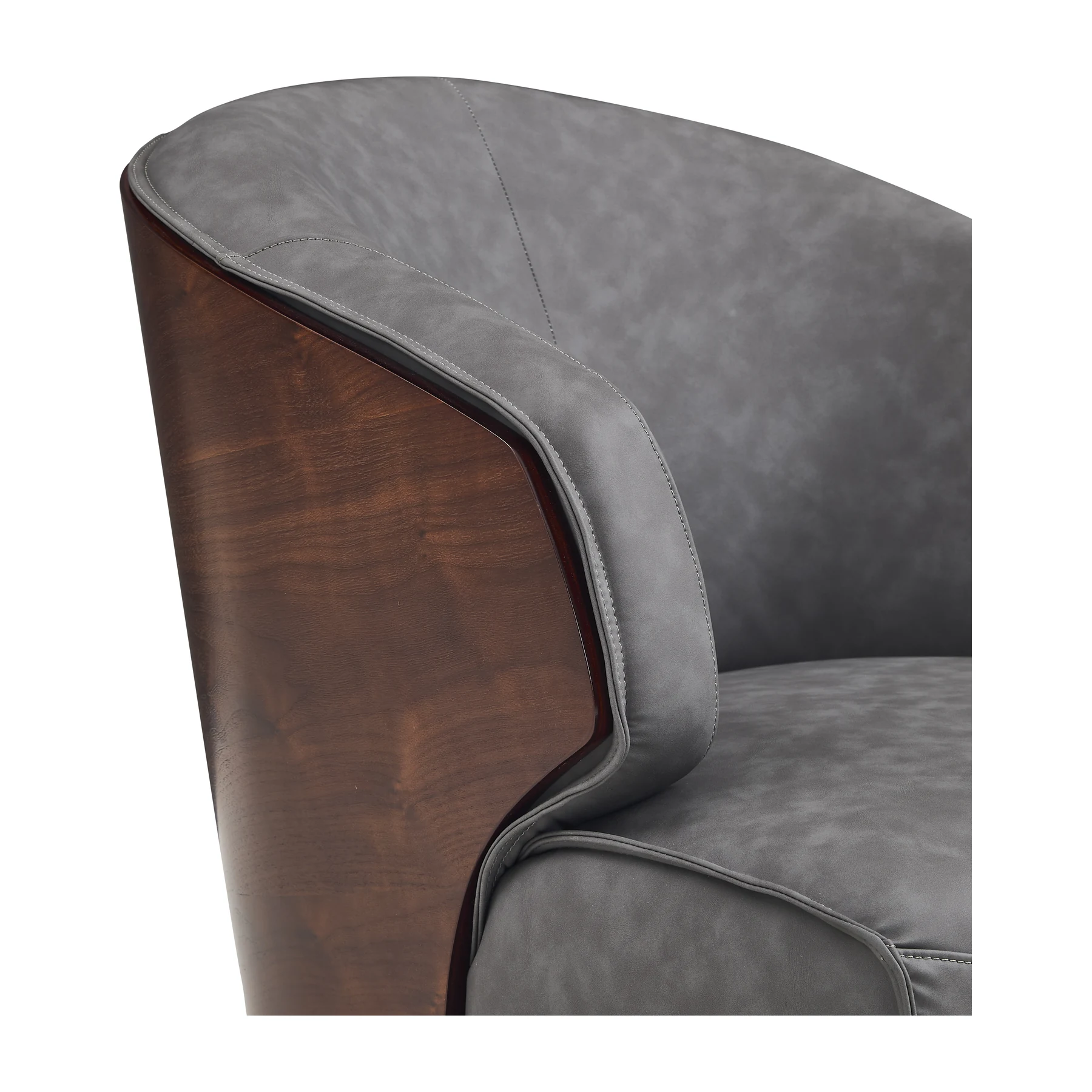 Ciao Swivel Relax Chair — Anthracite — view 5