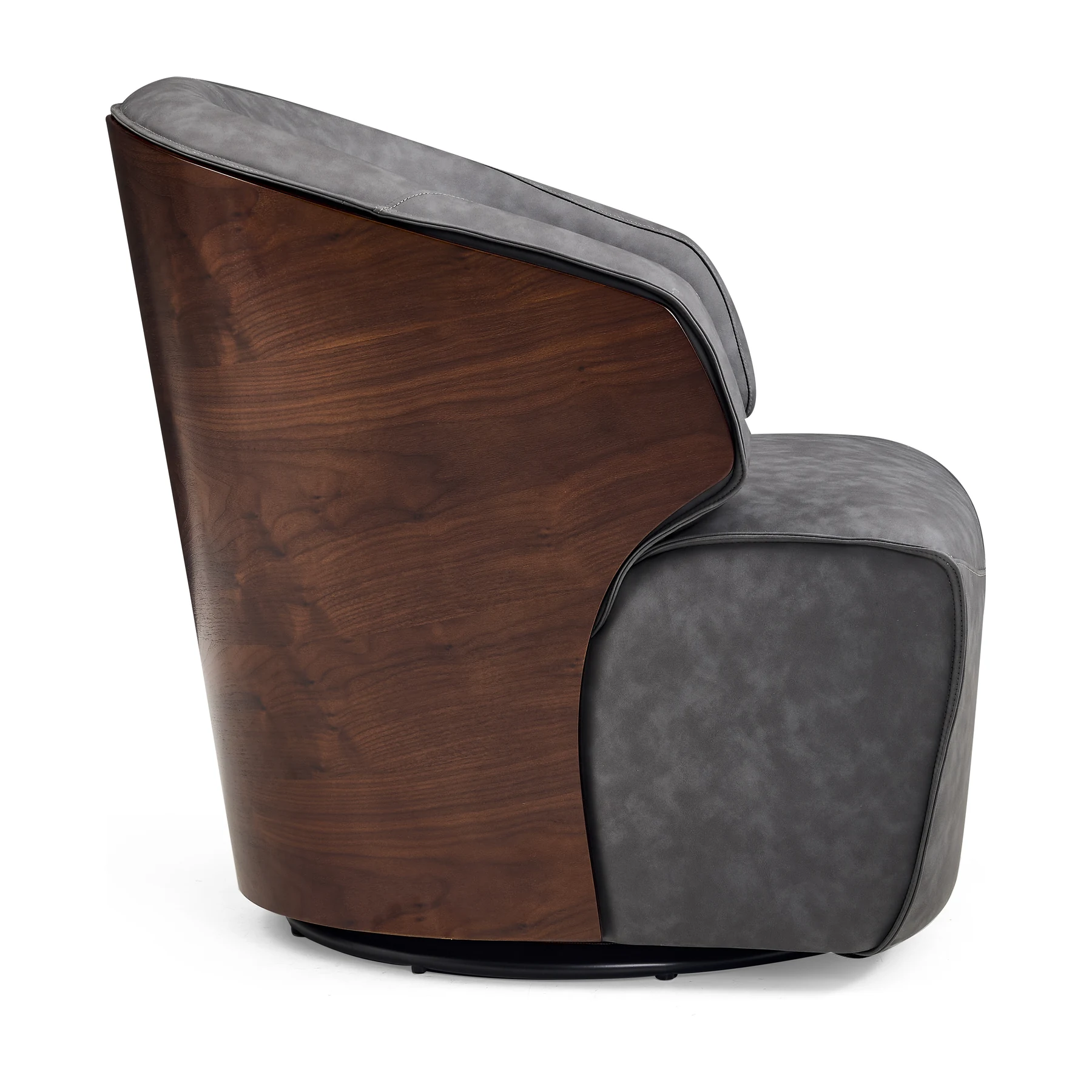 Ciao Swivel Relax Chair — Anthracite — view 6