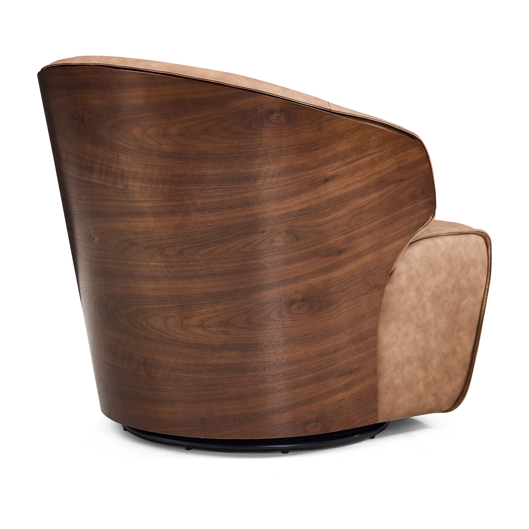 Ciao Swivel Relax Chair — Brown — view 2
