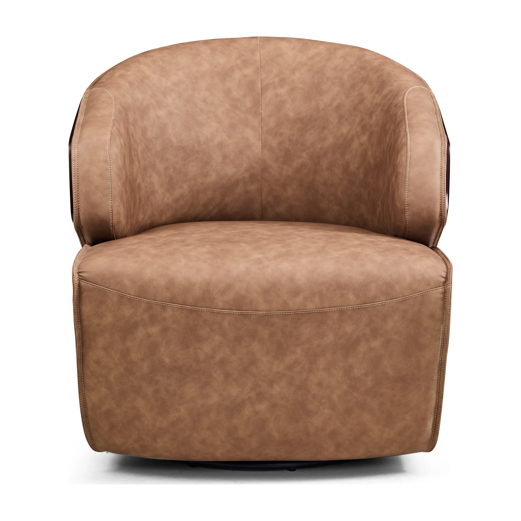 Ciao Swivel Relax Chair — Brown — view 4