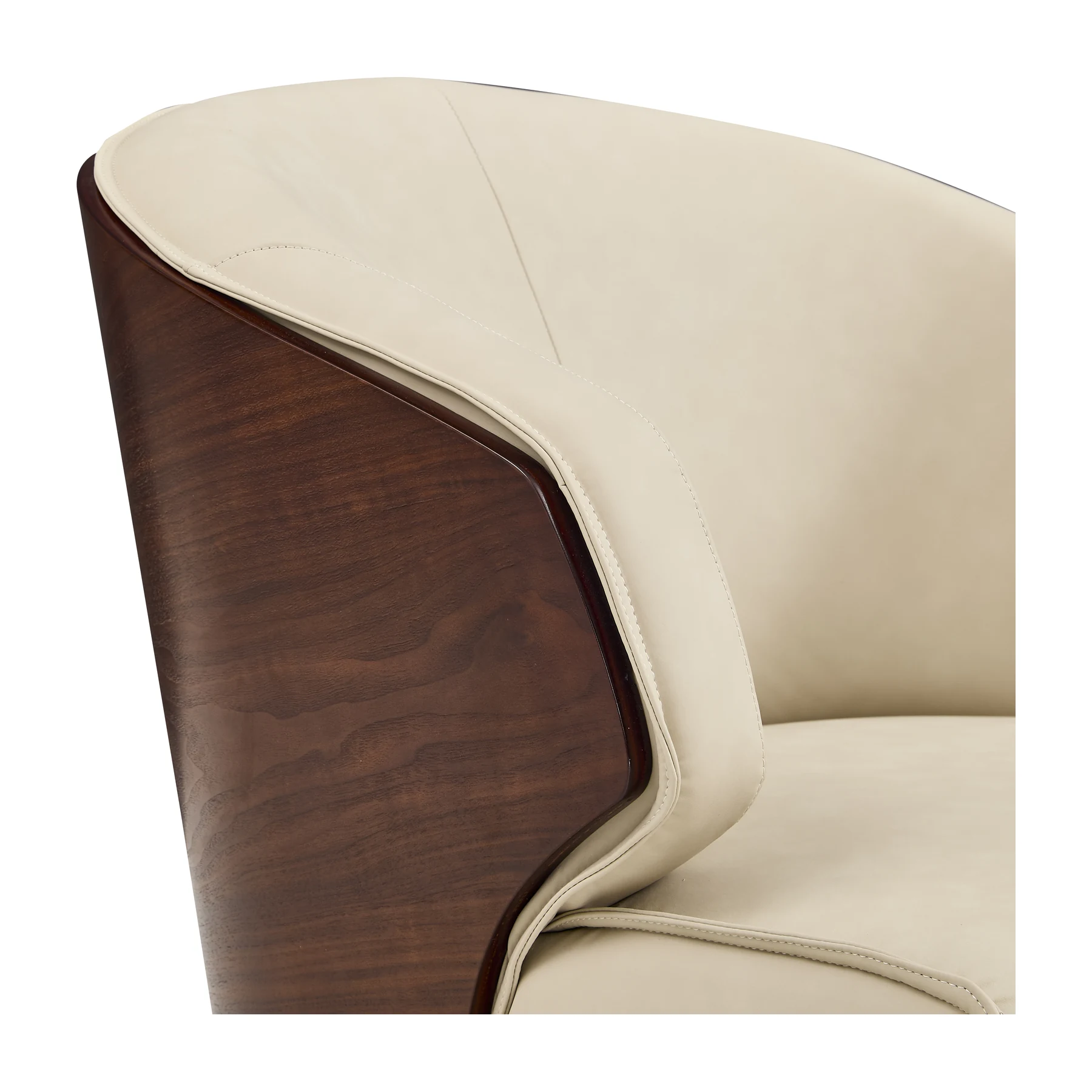 Ciao Swivel Relax Chair — Cream — view 5