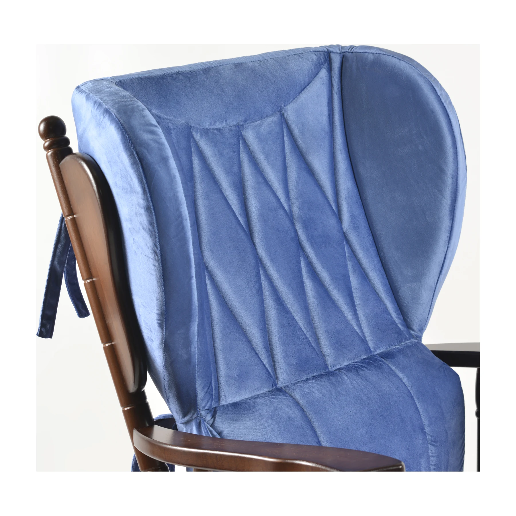 Comfort Deluxe Glider Chair and Ottoman Set — Cloud — view 2