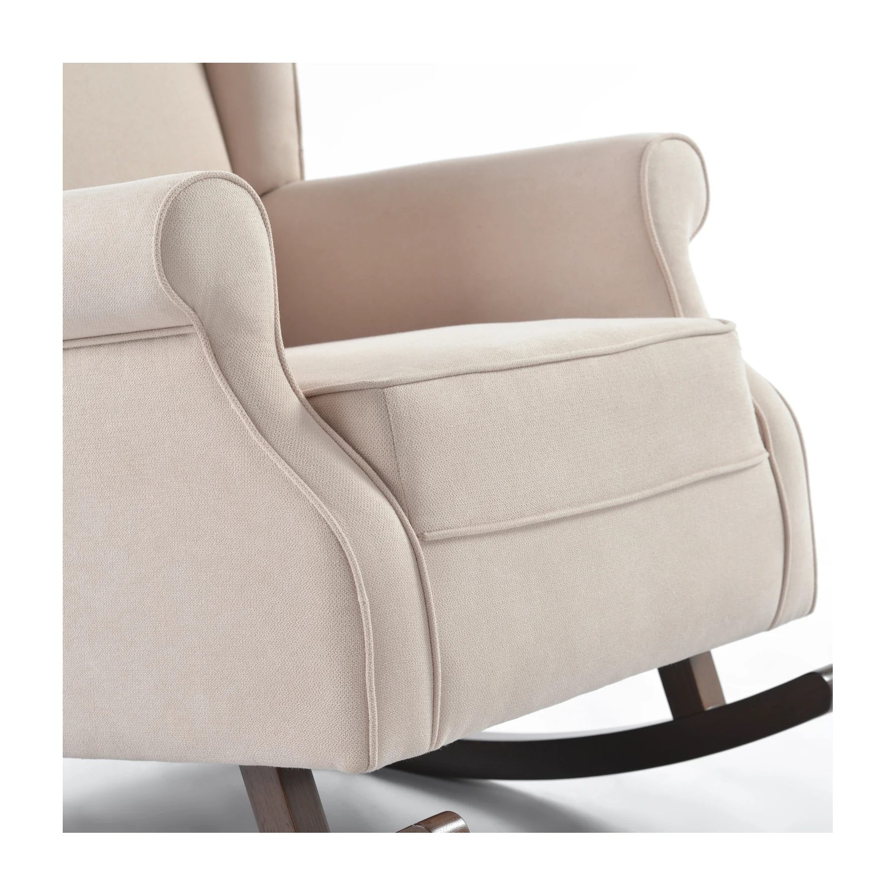 Haven Premium Rocking Chair — Cream — view 2