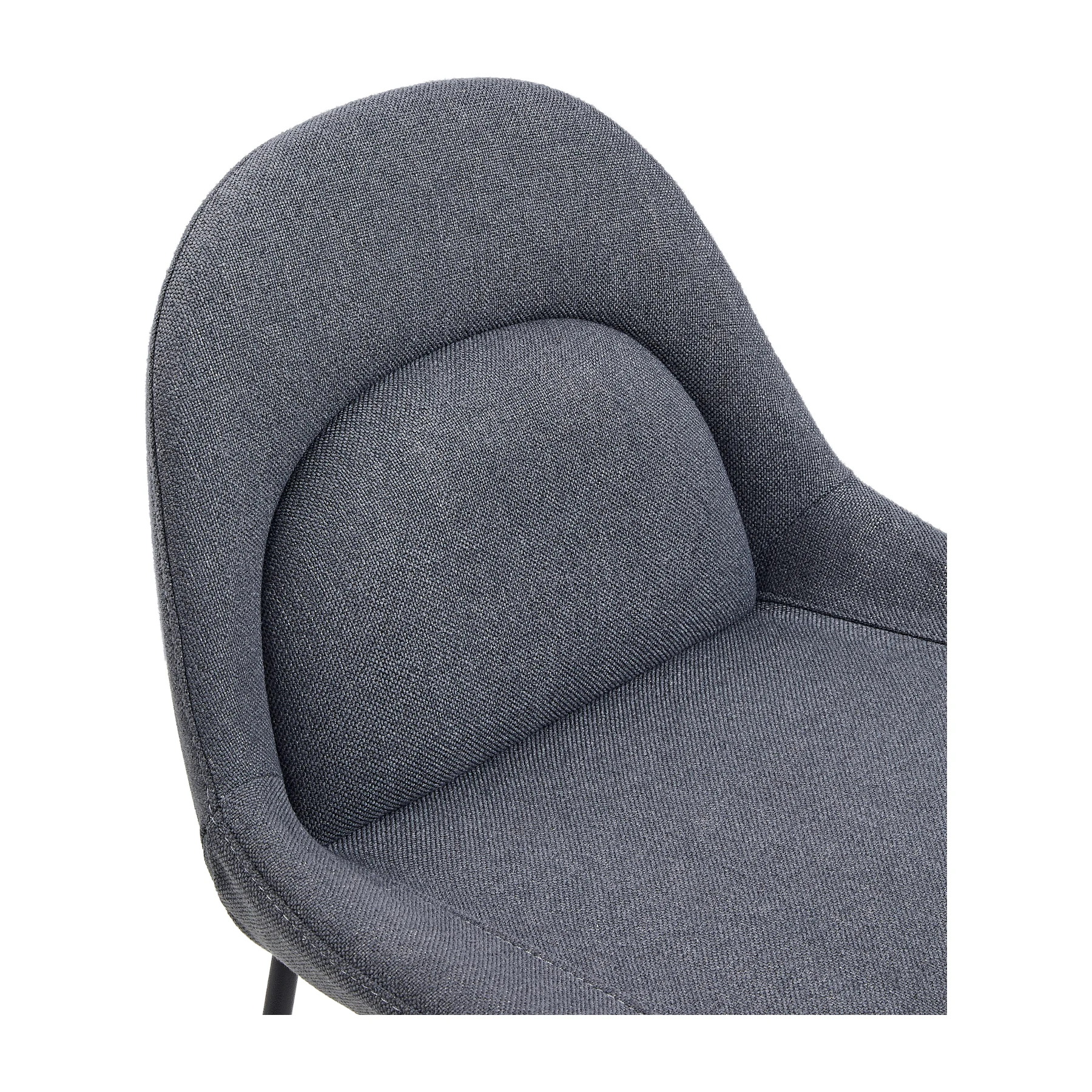 Leo Bar Stool — Anthracite — view 2