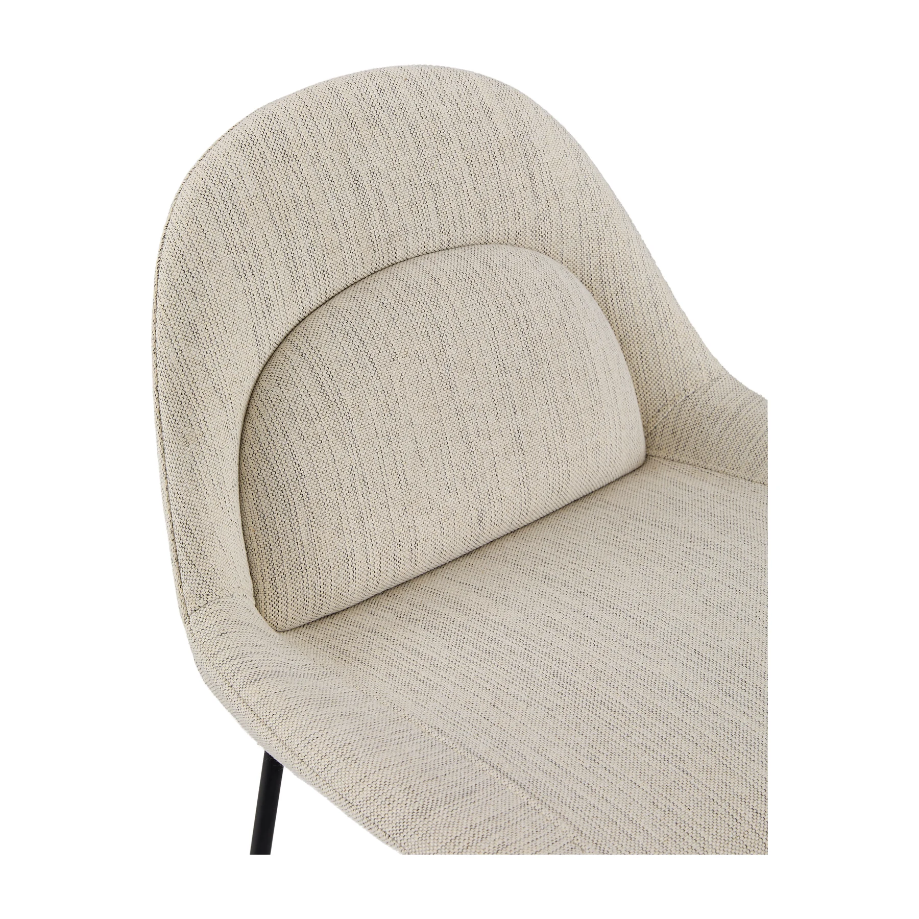 Leo Bar Stool — Cream — view 2