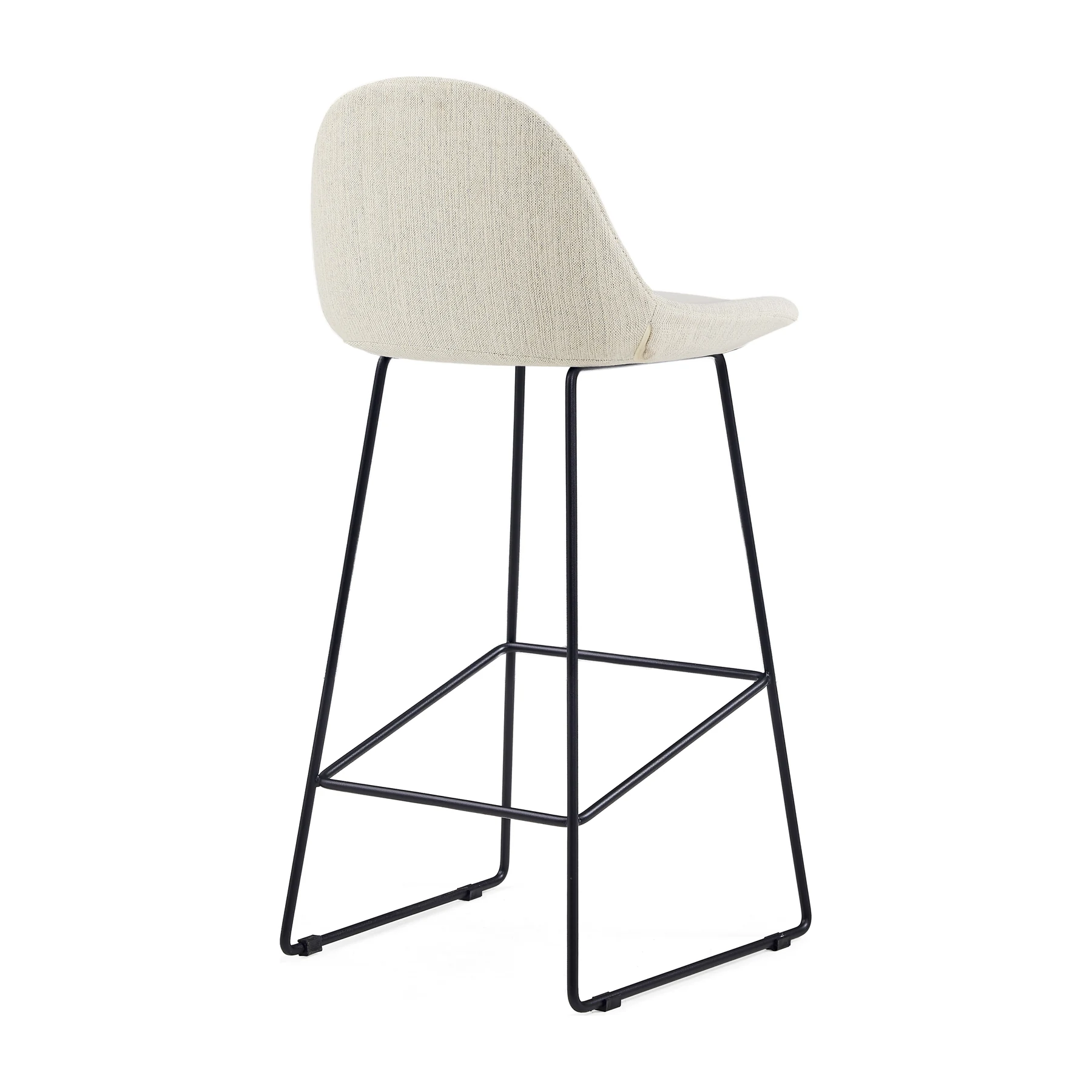 Leo Bar Stool — Cream — view 4
