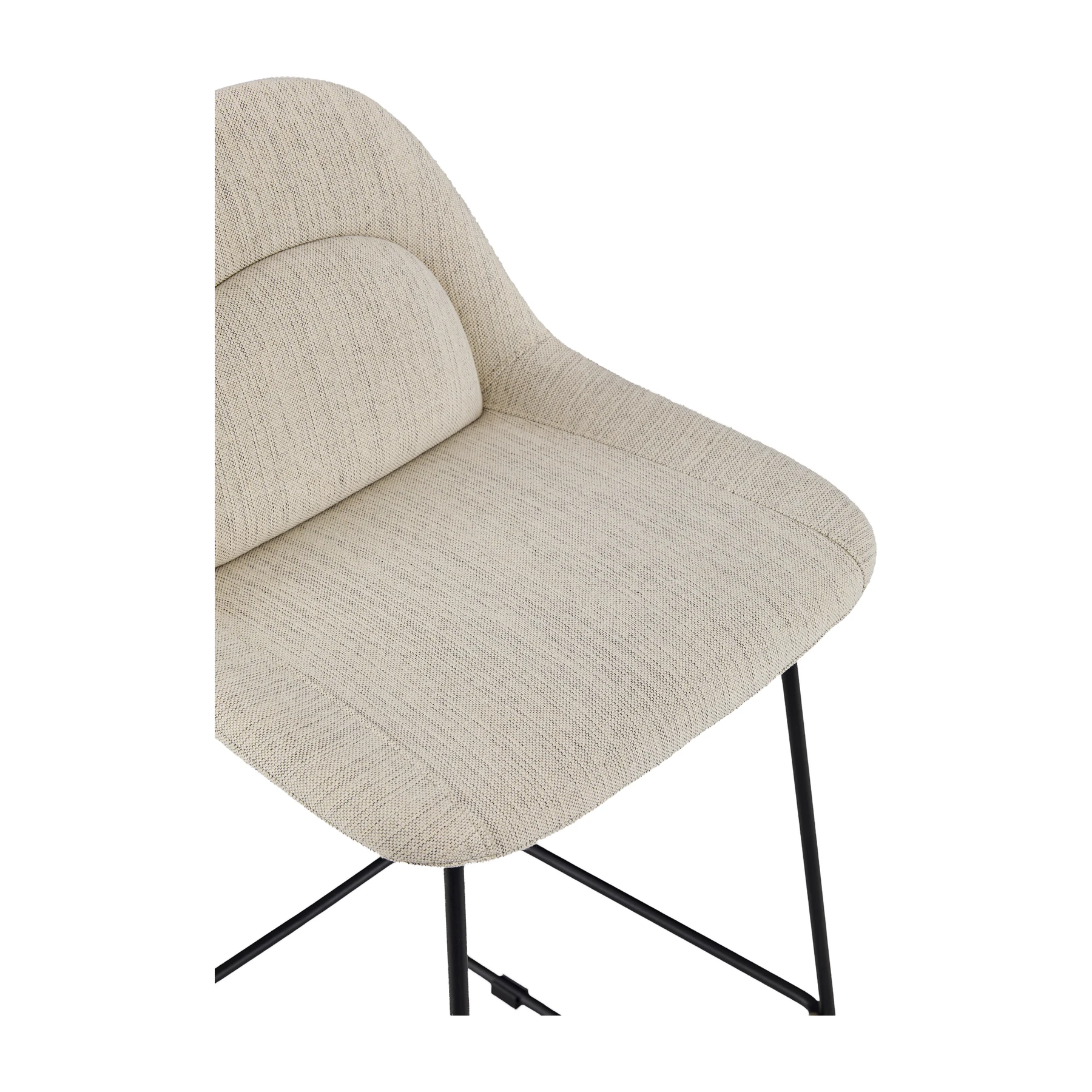 Leo Bar Stool — Cream — view 5