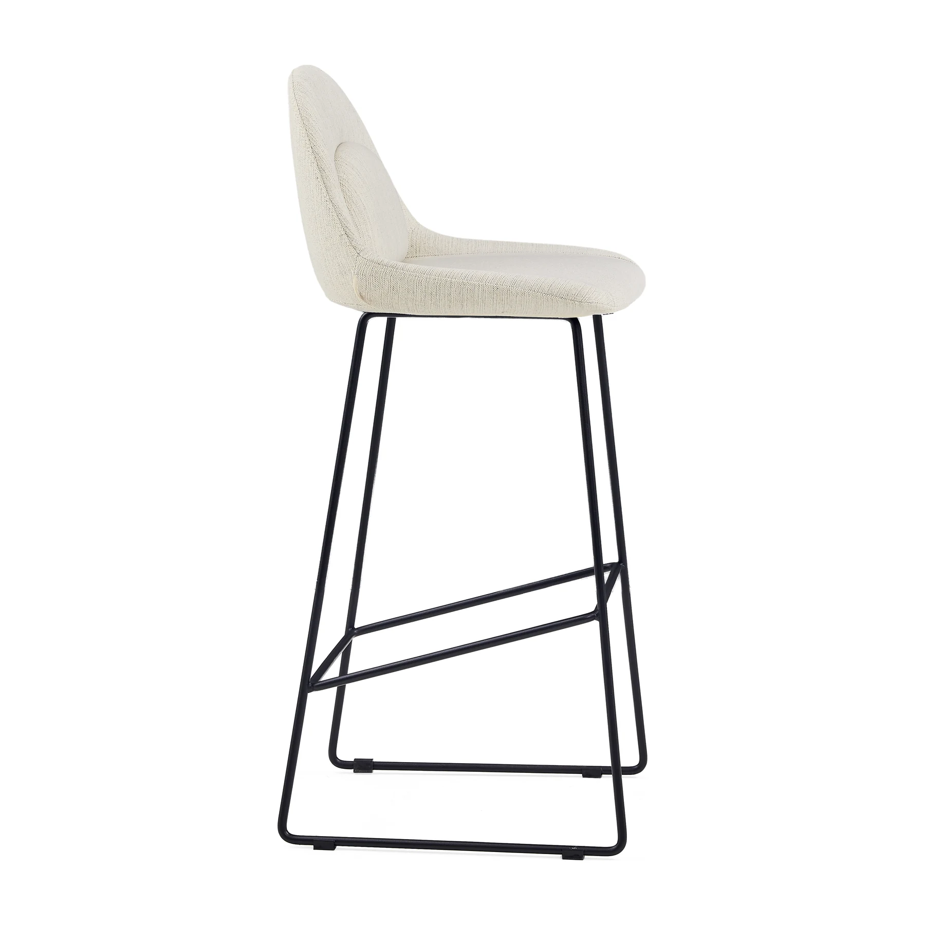 Leo Bar Stool — Cream — view 6