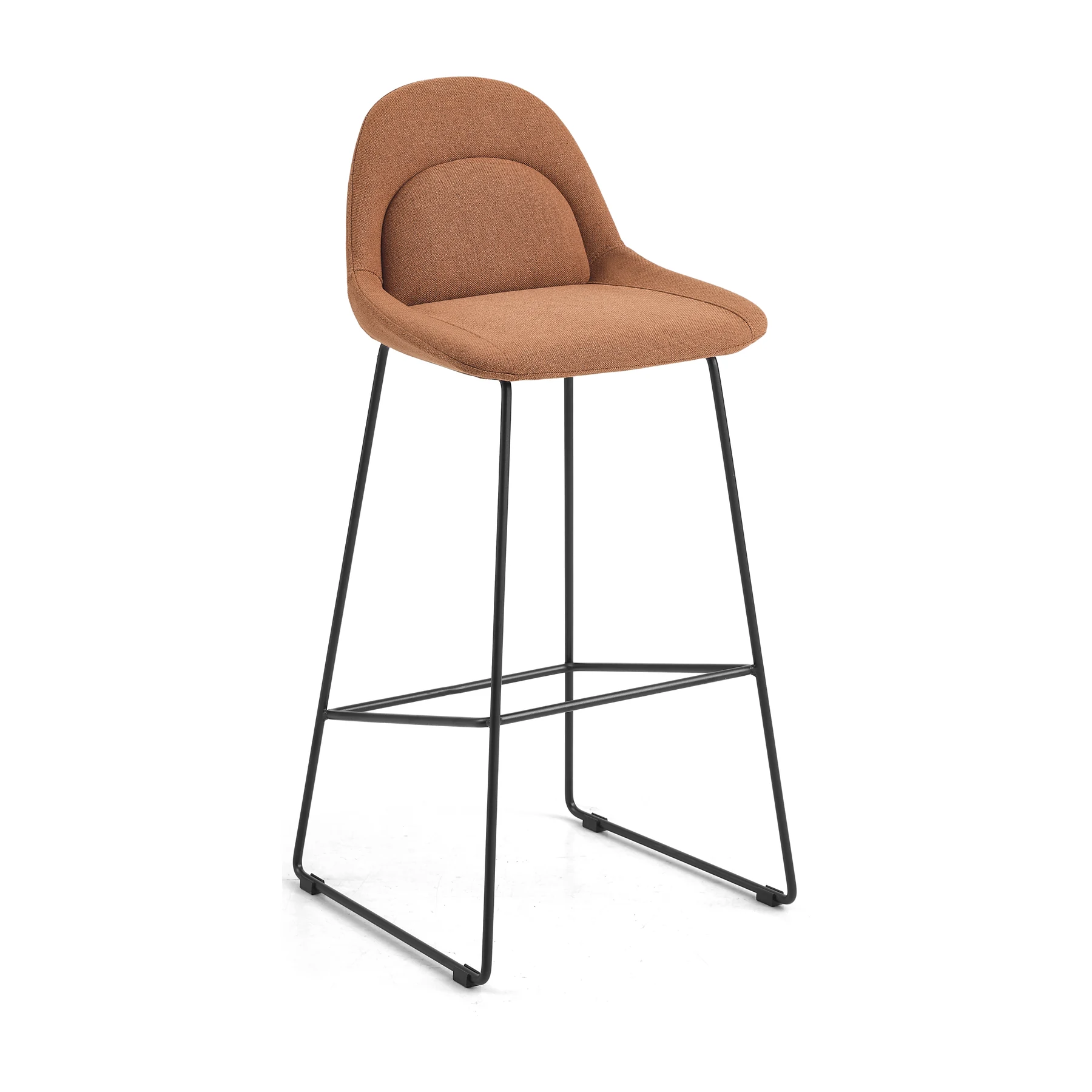Leo Bar Stool — Terracotta — view 1