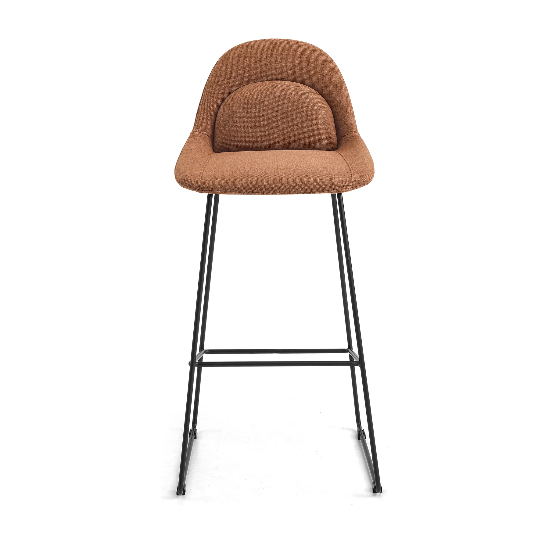 Leo Bar Stool — Terracotta — view 3