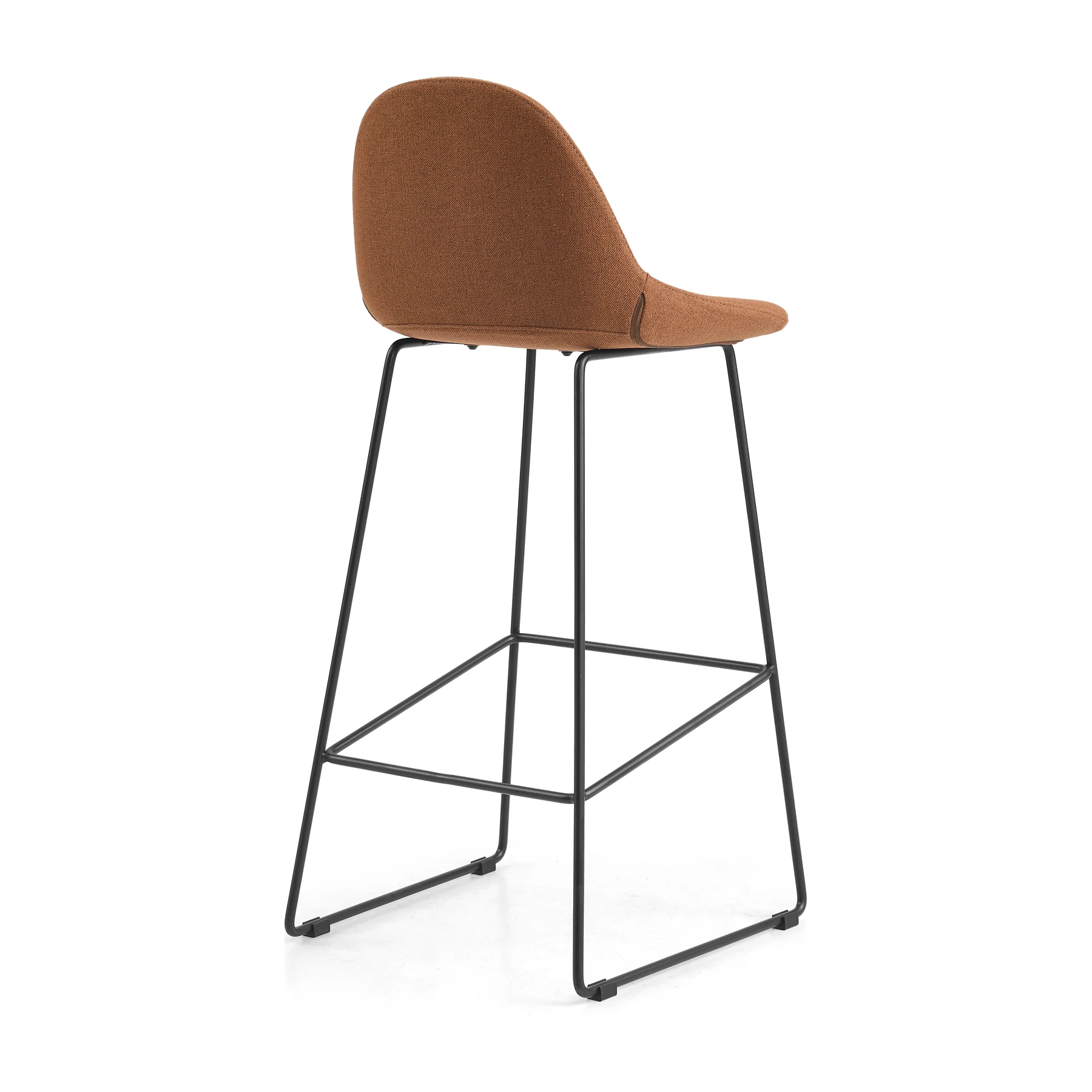 Leo Bar Stool — Terracotta — view 4