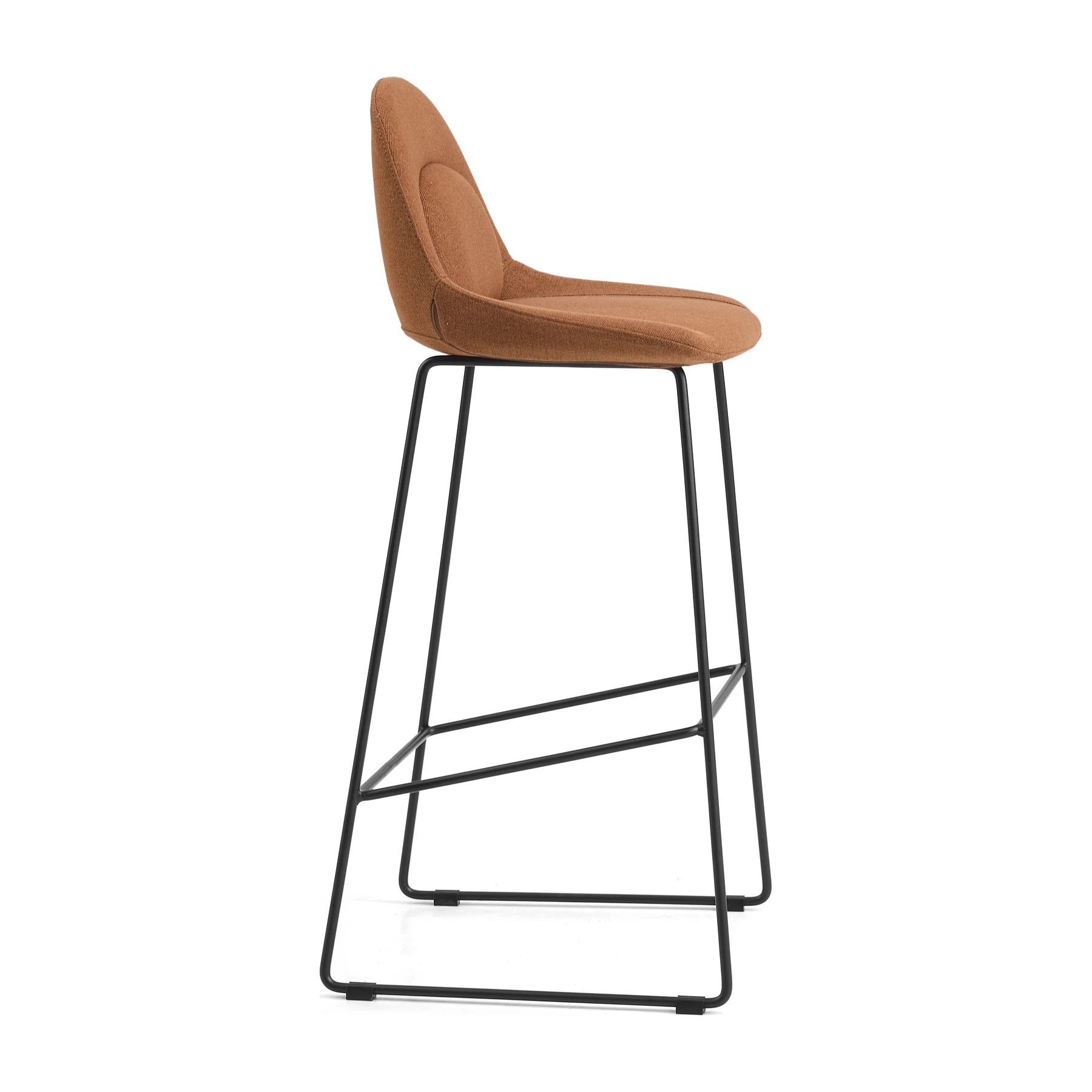 Leo Bar Stool — Terracotta — view 6